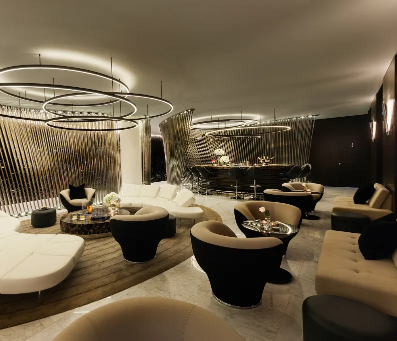 Luxury hotel and lounge design in Downtown Dallas, Dallas County, Texas