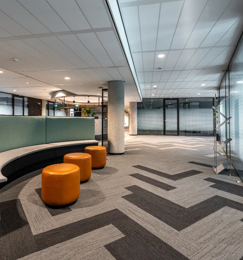 Corporate office interior design in Downtown Dallas, Dallas County, Texas