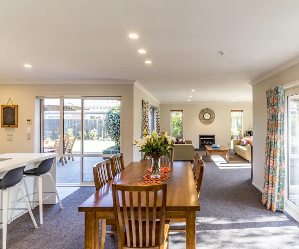 Suburban Home Interior Dallas TX